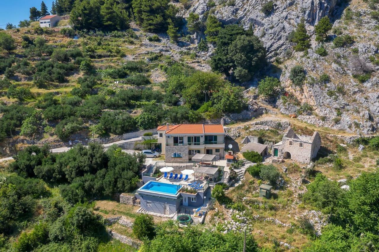 Villa Makar,Heated Pool,Gym,Grill,Seaview Макарська Екстер'єр фото