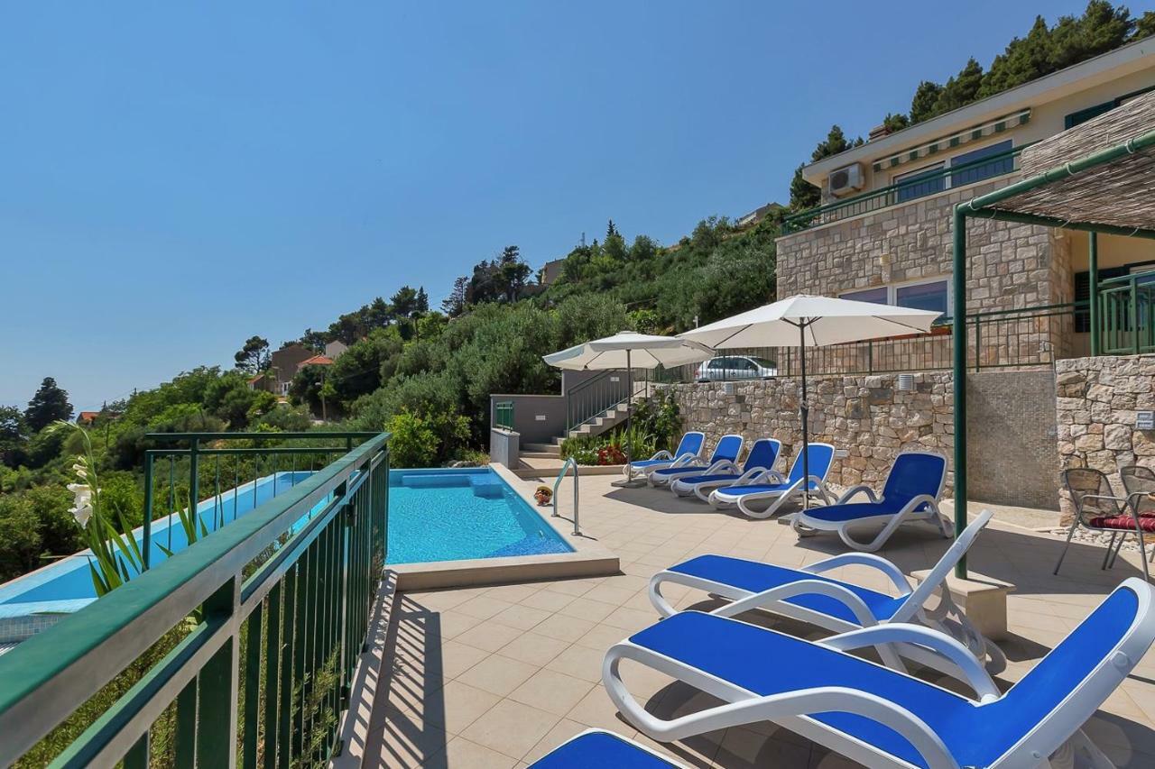 Villa Makar,Heated Pool,Gym,Grill,Seaview Макарська Екстер'єр фото