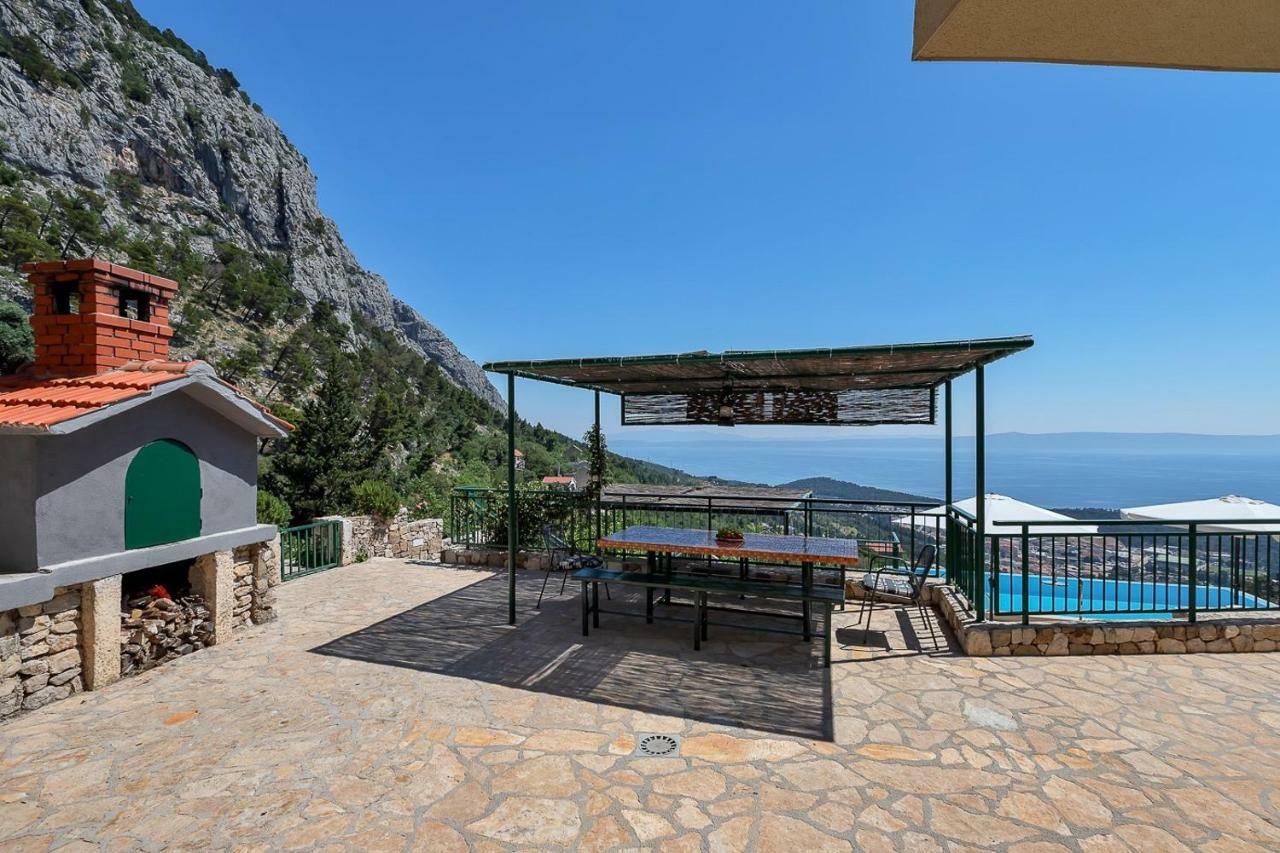 Villa Makar,Heated Pool,Gym,Grill,Seaview Макарська Екстер'єр фото