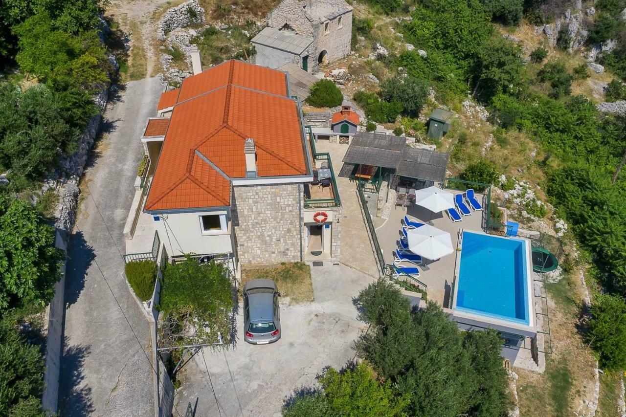 Villa Makar,Heated Pool,Gym,Grill,Seaview Макарська Екстер'єр фото