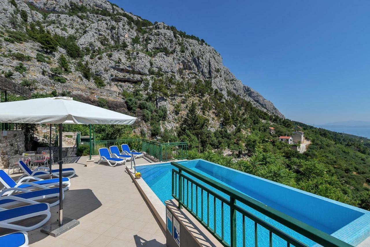 Villa Makar,Heated Pool,Gym,Grill,Seaview Макарська Екстер'єр фото